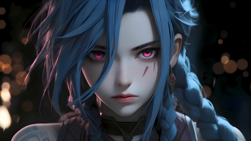 帅气金克丝4k电脑壁纸超清3840×2160