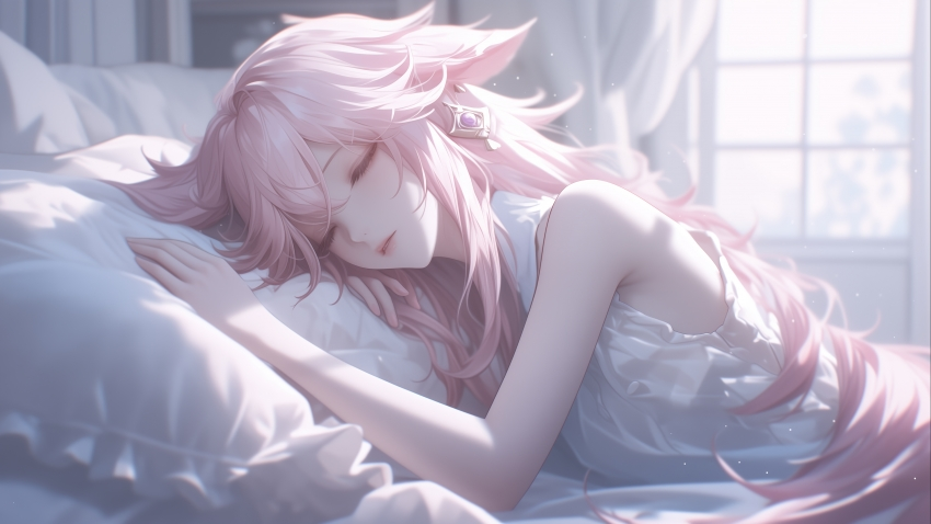 原神八重神子 唯美 温馨 4k壁纸 3840×2160